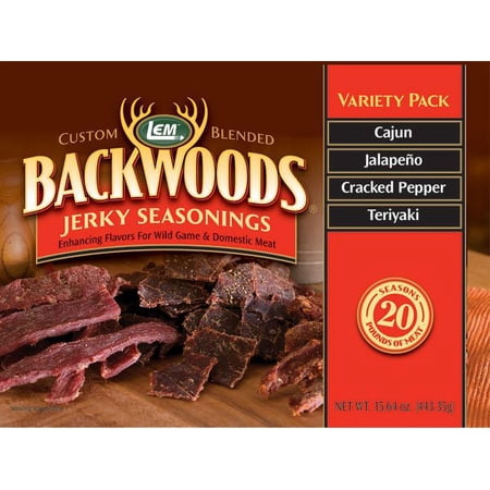 LEM Custom-Blended Backwoods Seasoning Variety Pack