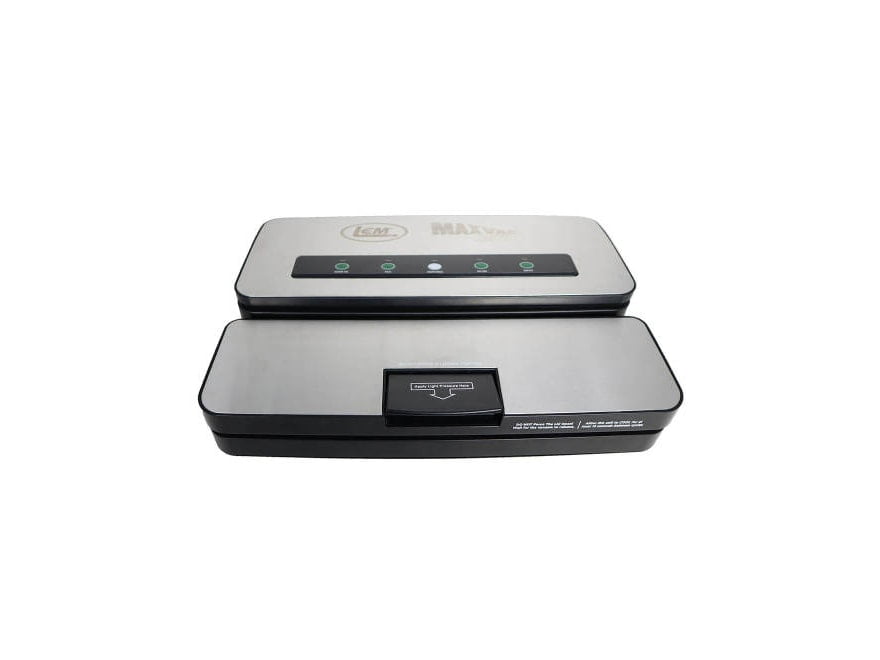 LEM MaxVac 250 Black and Silver Food Vacuum Sealer