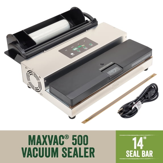 LEM Products MaxVac 500 Aluminum Vacuum Sealer with Cutter