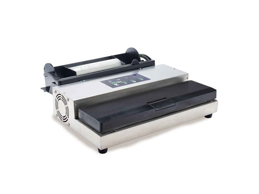 LEM MaxVac 500 Vacuum Sealer, Silver with Roll Storage