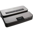 thumbnail image 1 of LEM Products MaxVac 250 Stainless Steel Vacuum Sealer with Built-In Bag Holder and Cutter, Silver and Black, 1 of 8