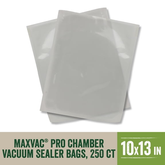 LEM Products MaxVac Pro Chamber Vacuum Sealer Bags, 10 x 13 inch, 250 Count