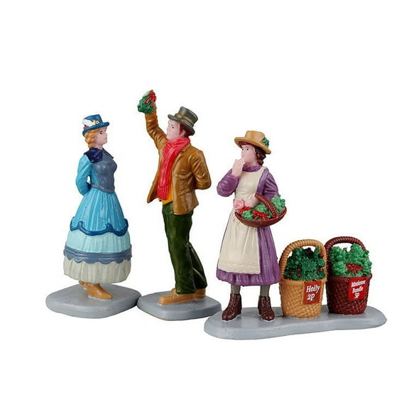 LEMAX Under The Mistletoe, Set of 3 #22116