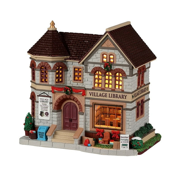 LEMAX Village Library #25889