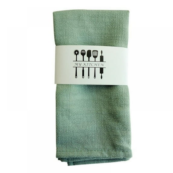 LEMETOW Linen Napkins, Rustic Pure Color Linen Cloth Napkins, Reusable Table Napkins for Dinners, Parties & Weddings
