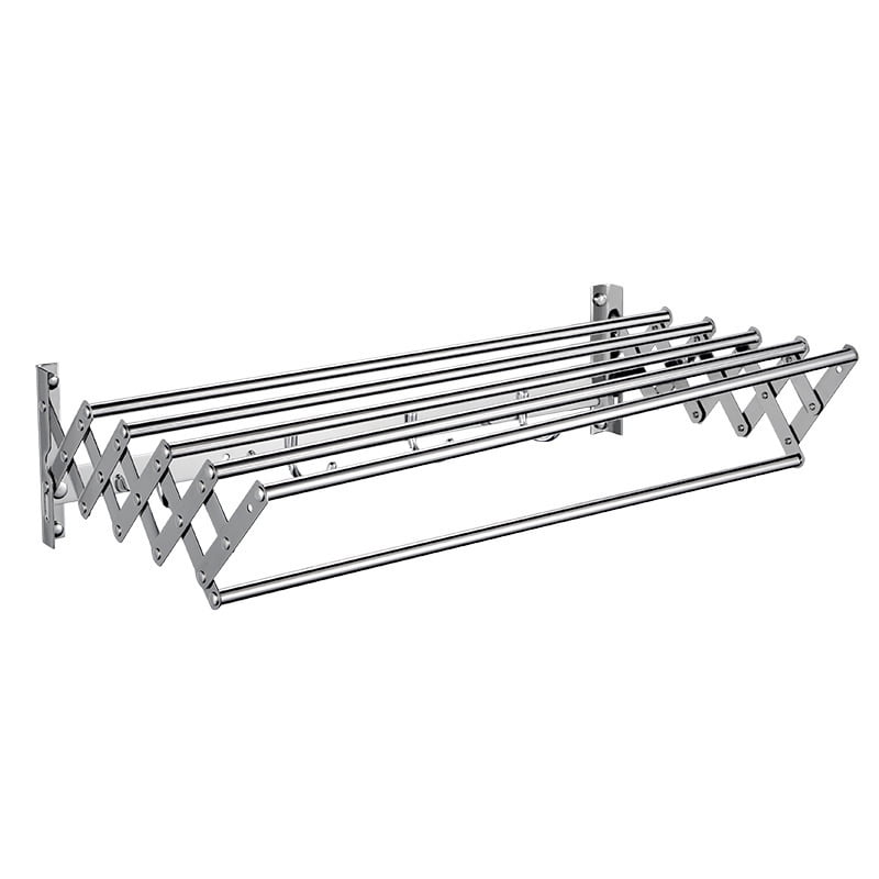 LEMIN Towel rack extendable bathroom bar wallmounted laundry drying