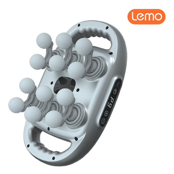 LEMO Multi-head Massager with Heat, Cordless, Back and Thigh Massager