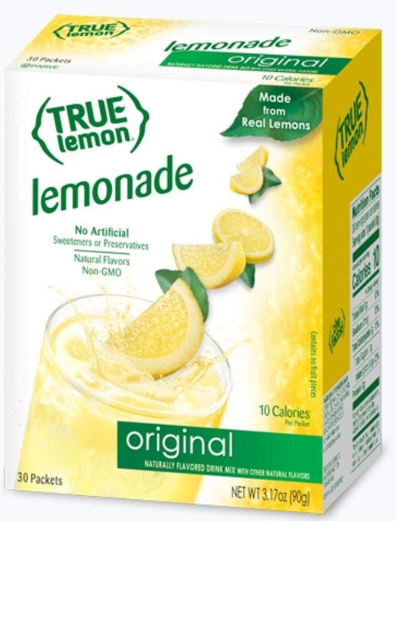 LEMON Original Lemonade Drink Mix Made from Real Lemon No