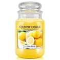 thumbnail image 1 of LEMON RIND Country Candle Large 23oz 2-Wick Scented Jar Candle, 1 of 1