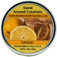 thumbnail image 1 of LEMON TIN 16-OZ. ALL NATURAL SOY CANDLE, 1 of 1