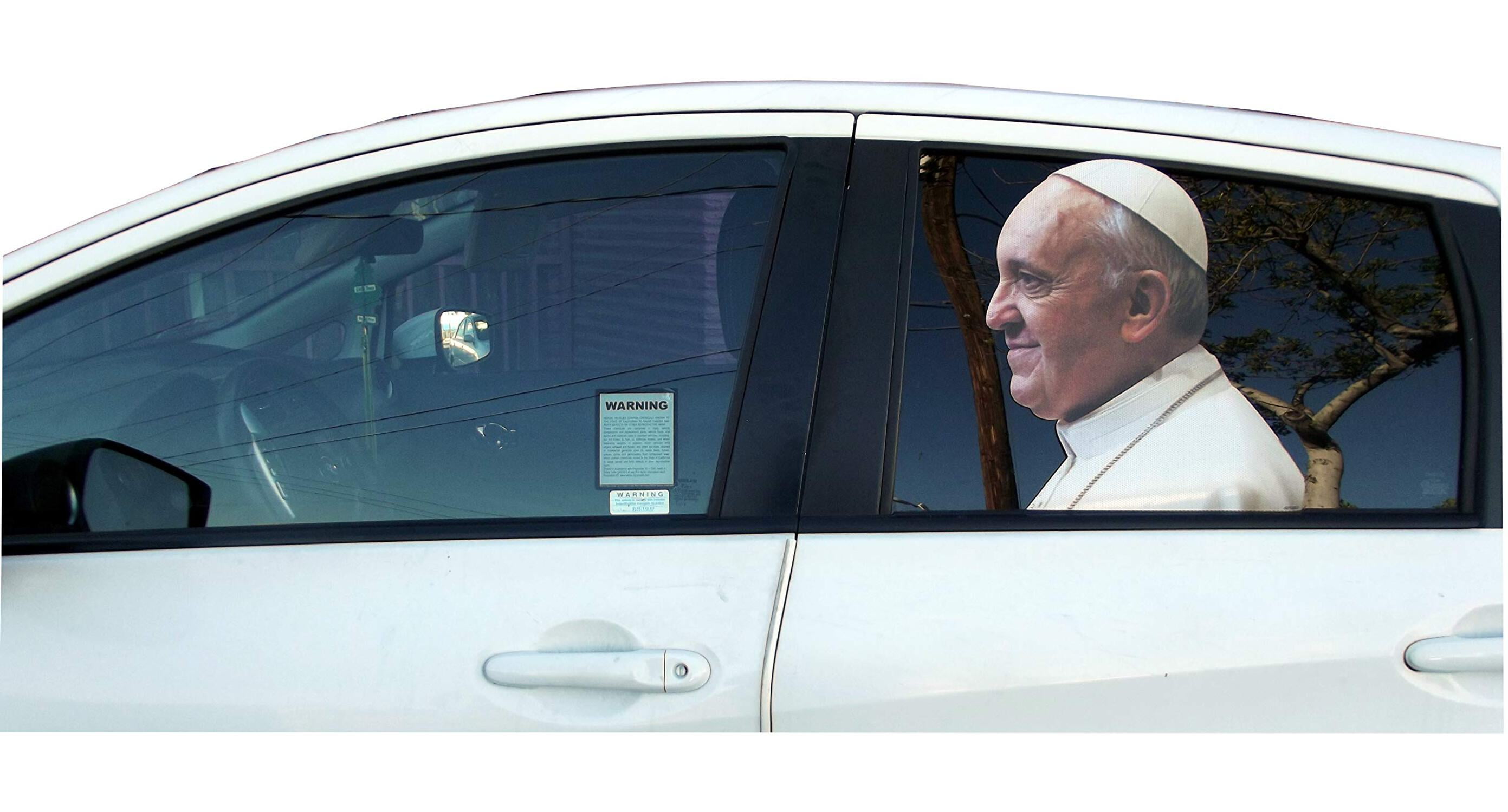 Pope Ld18 Sticker LEMONSODA Car Window Decal - 3D - (Pope Francis) - Walmart.com