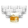 thumbnail image 1 of LEMONSODA Premium Double Rocks Whiskey Glasses - Set of 6 Cocktail Glasses - 12oz, 1 of 7