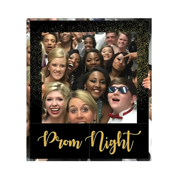 LEMONSODA Prom Night Party Frame Photo Prop, 35 X 30 inches