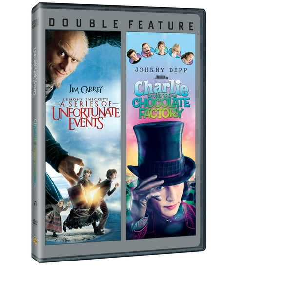 LEMONY SNICKETS-SERIES/CHARLIE & CHOCOLATE FACTORY (DVD/DBFE)-NLA (DVD)