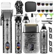 LEMULEGU Titanium Hair Clippers: Precise Clipping for Male, Gift for Men