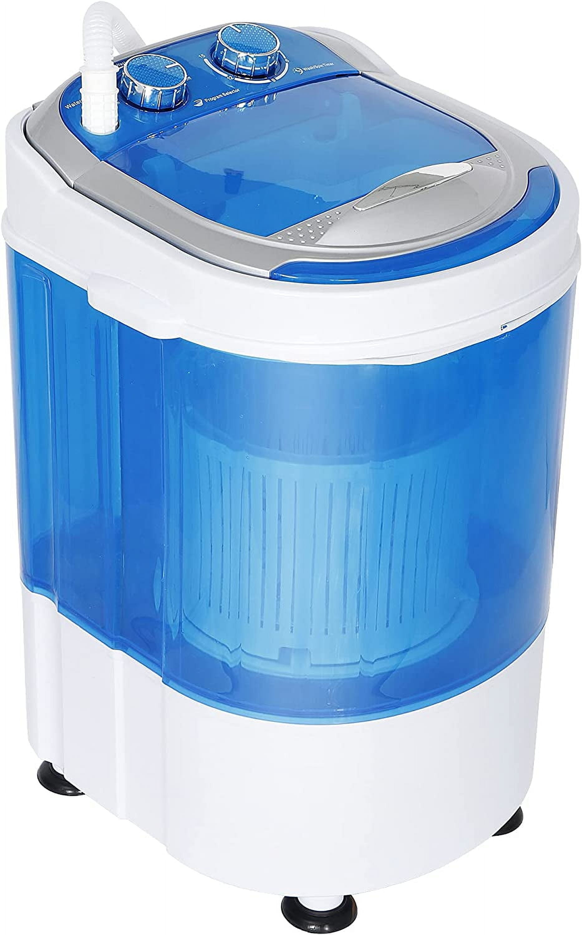 LEMY Portable Washing Machine, 5.7 lbs Capacity Mini Compact Spinner Washer Cloth Laundry for Apartments, Dormitories, RV, Camping