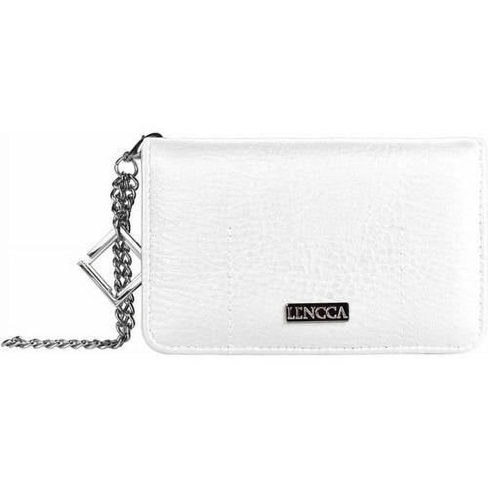 LENCCA Kymira II Women's Universal Protection Wallet Case with Wristlet Strap, Fits Phones up to 5"