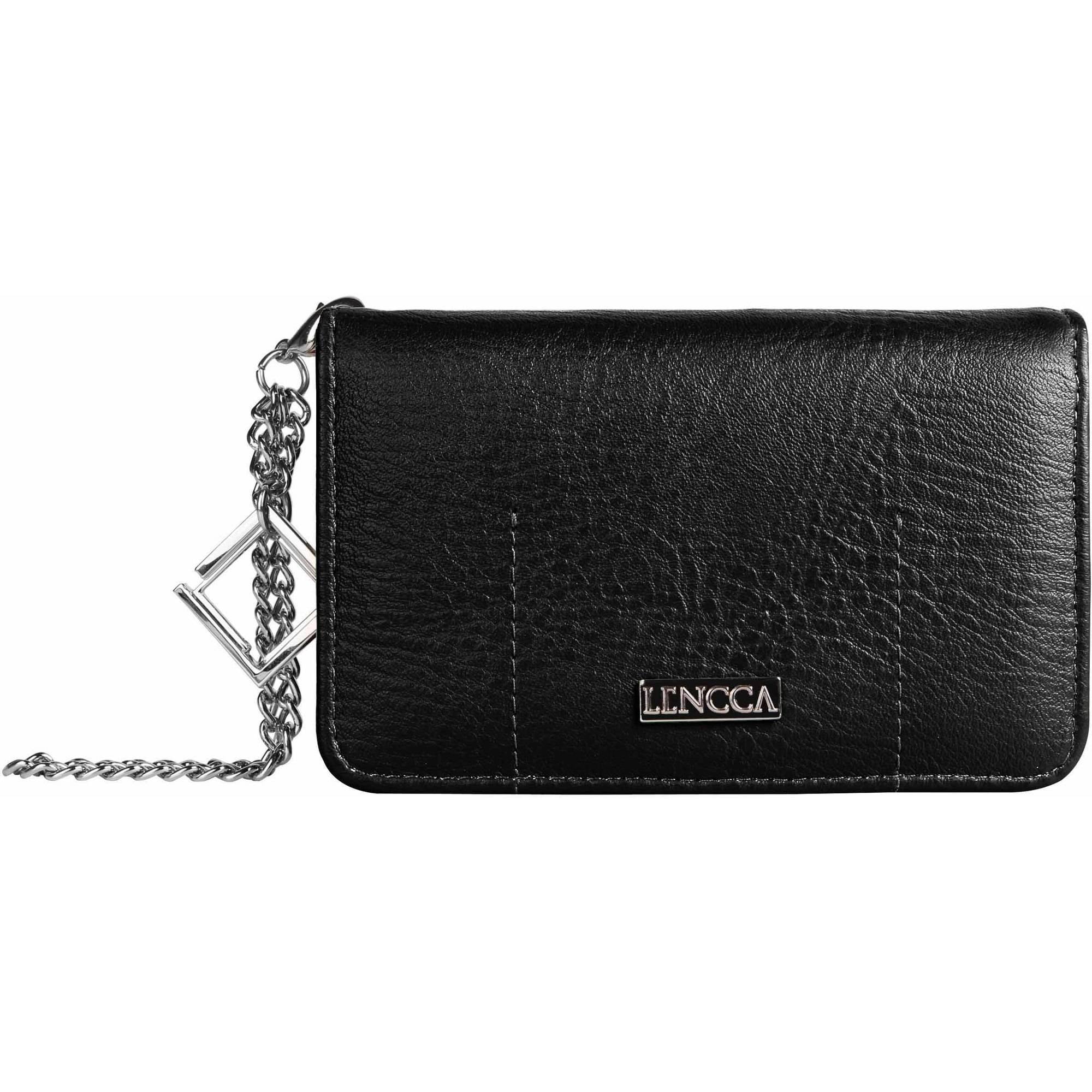 LENCCA Kymira II Women's Universal Protection Wallet Case with Wristlet Strap, Fits Phones up to 5"