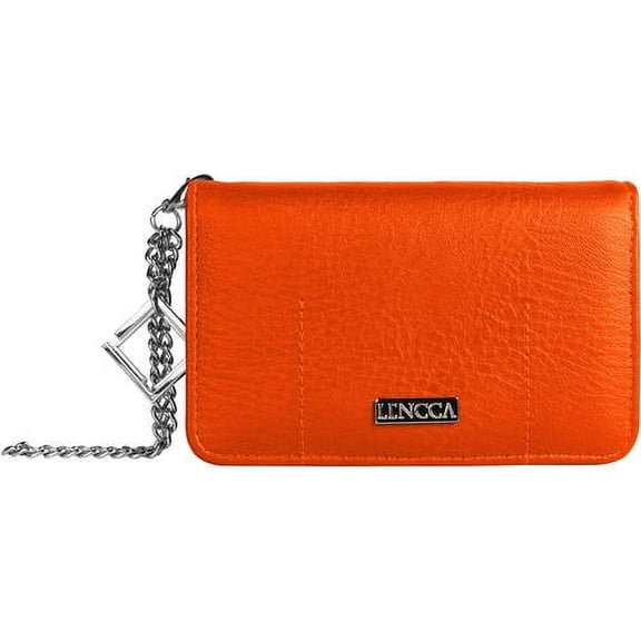 LENCCA Kymira II Women's Universal Protection Wallet Case with Wristlet Strap, Fits Phones up to 5"