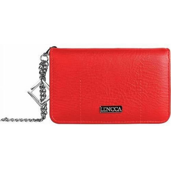 LENCCA Kymira II Women's Universal Protection Wallet Case with Wristlet Strap, Fits Phones up to 5"