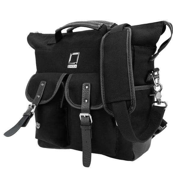 LENCCA Mini Phlox 3 in 1 Universal Messenger / Backpack / Carrying Bag Fits 10", 10.1", 11", 11.6"or 12" Tablets or Laptops