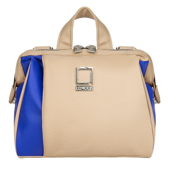 LENCCA Olive Protective Photographer's Travel Satchel Bag with Adjustable Shoulder Strap, Fits up to 7" x 7.75" Cameras