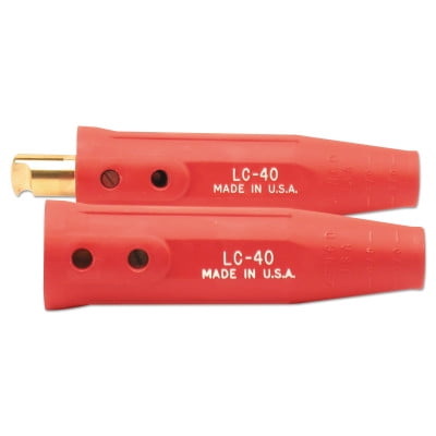 LENCO LE LC-40 Red Connector Male/Female Cable Set