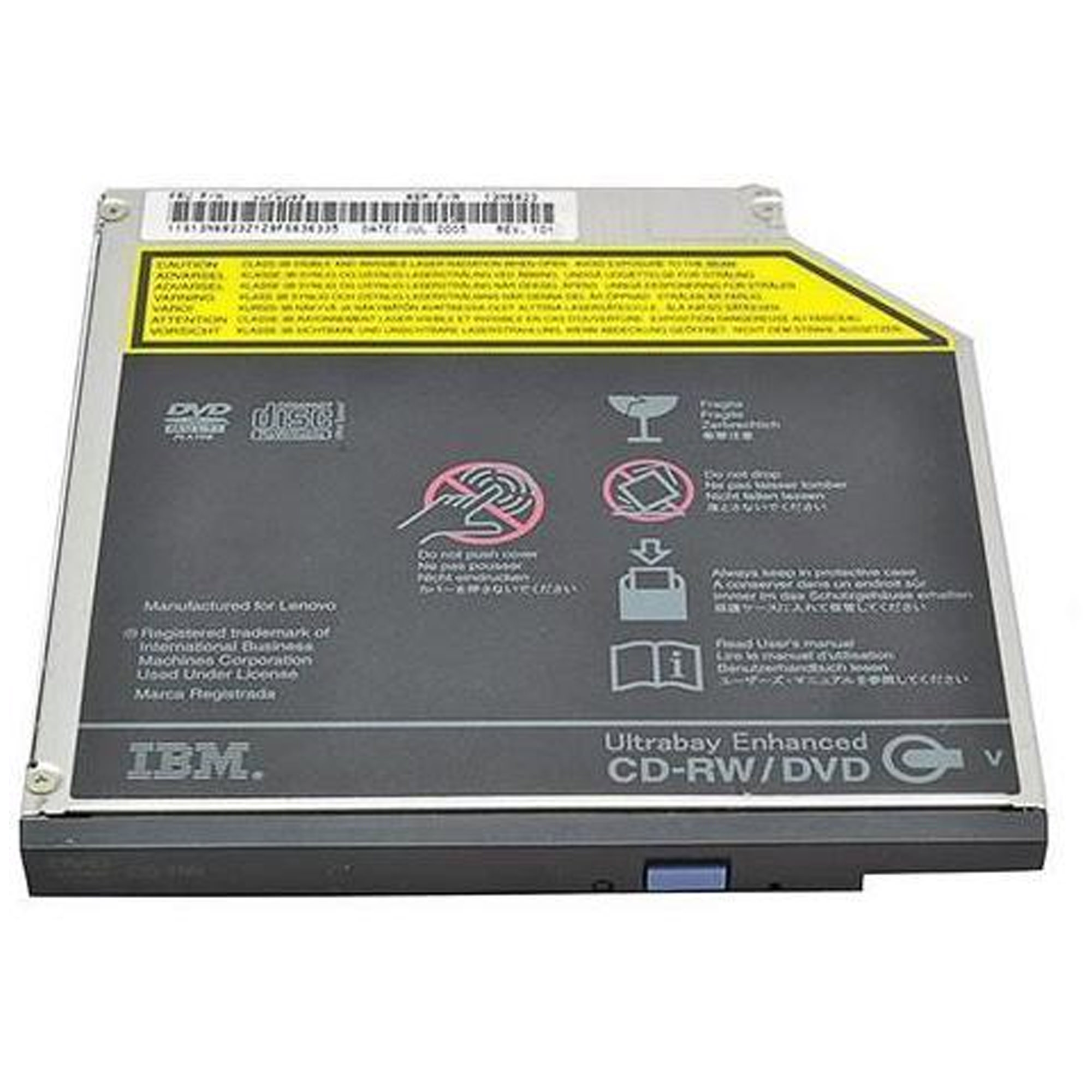 LENOVO 00AM066 Ultraslim 9.5mm SATA DVD-ROM - image 1 of 2