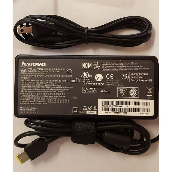 LENOVO 45N0554 20V 6.75A Genuine Original Power Supply AC Adapter Charger