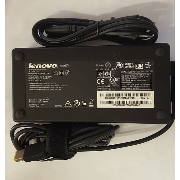 LENOVO IdeaPad Gaming 3 15IHU6 20V 8.5A Genuine Original Power Supply AC Adapter Charger