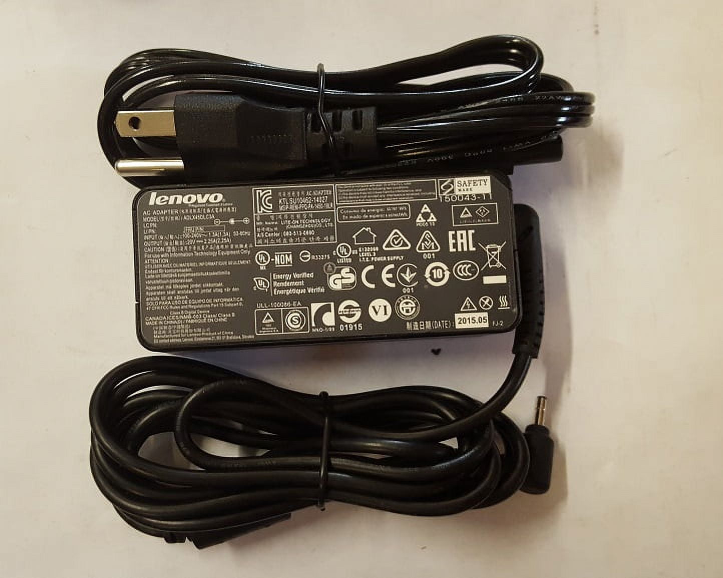 LENOVO N21 Chromebook 80MG 20V 2.25A Genuine Original Power Supply