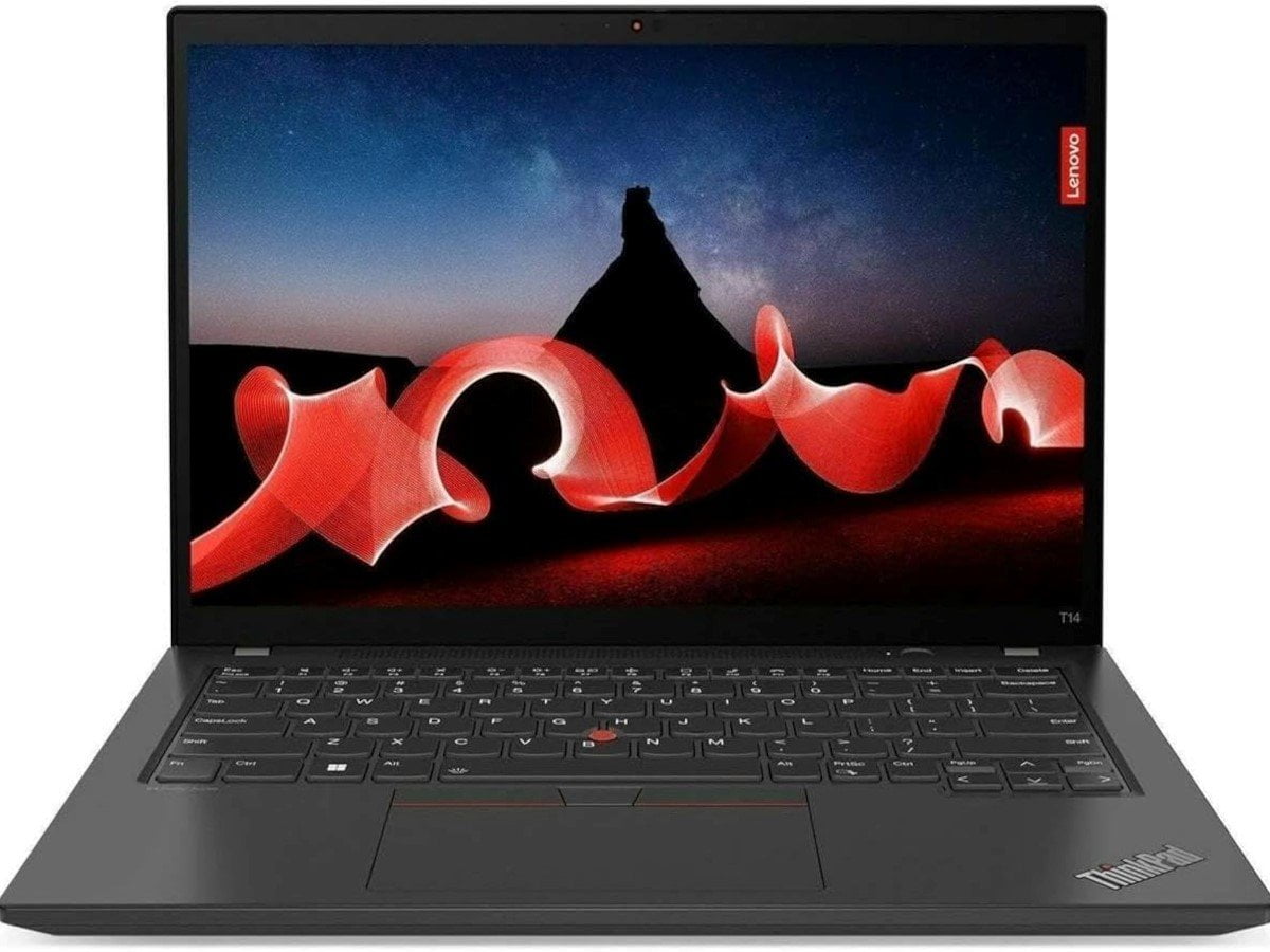Ordinateur Portable Lenovo ThinkPad T14 Gen 4 - AMD Ryzen 5 Pro 7540U, 16 Go RAM, 512 Go SSD, écran Tactile WUXGA, Windows 11 Pro, Clavier AZERTY - Noir - 5