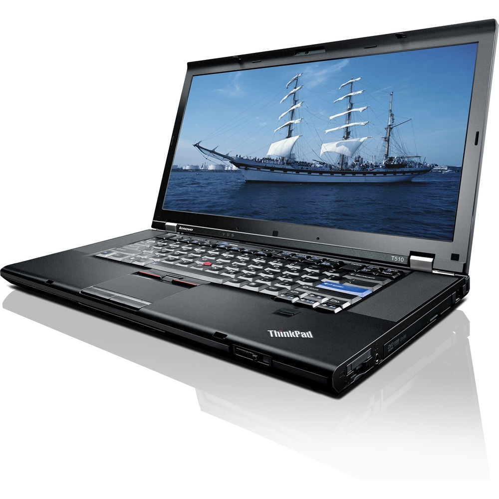 LENOVO Thinkpad T510 Laptop Computer, 2.60 GHz Intel i7 Dual Core