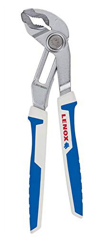 LENOX TOOLS LXHT90551 Quick-Adjust 10" V-Jaw Plier, Chrome
