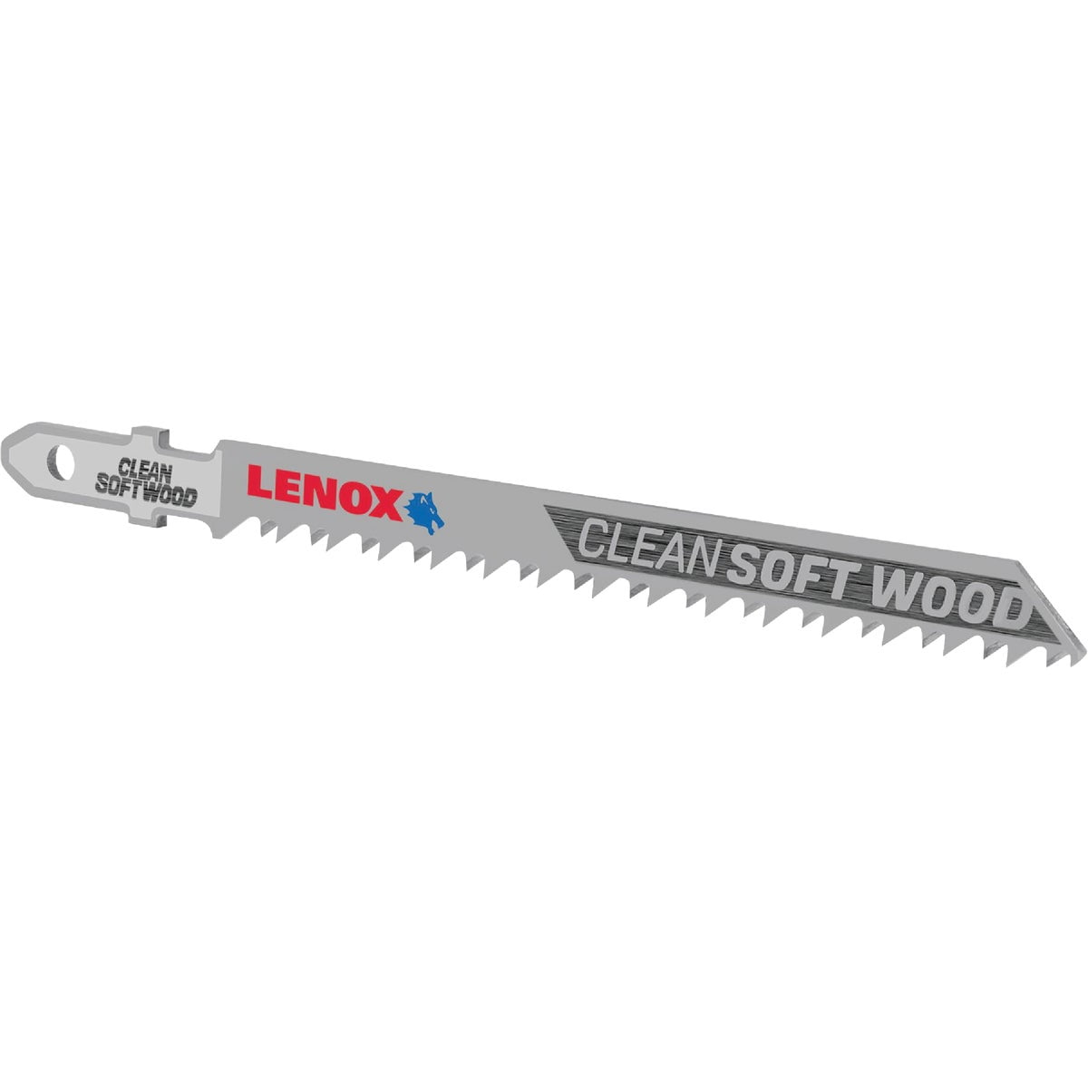 LENOX Tools 1990964 T-Shank Clean Wood Cutting Jig Saw Blade, 4" x 5/16" 10 TPI, 3 Pack