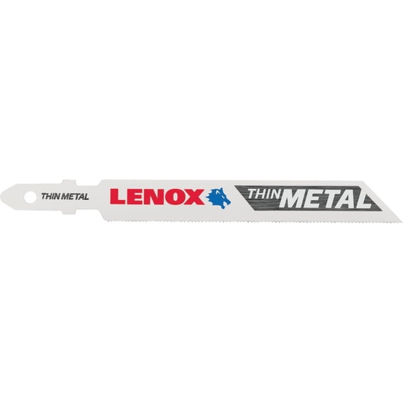LENOX Tools 1991571 T-Shank Thin Metal Cutting Jig Saw Blade, 3 5/8" x 3/8" 24 TPI, 3 Pack