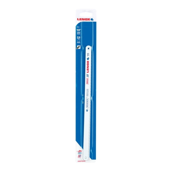 AMERICAN SAW & MFG CO Hacksaw Blade, Bi-Metal, 24-Tooth, 10-In., 2-Pk. 23930T024HE