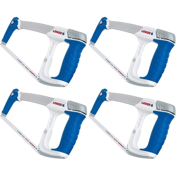 LENOX Tools High-Tension Hacksaw, 12-inch 12132HT50 Four Pack Heavy-Duty Construction, Professional Use