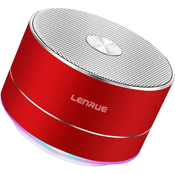 LENRUE Portable Wireless Bluetooth Speaker with Built-in-Mic,Handsfree Call,AUX Line,TF Card,HD Sound and Bass for iPhone Ipad Android Smartphone and More