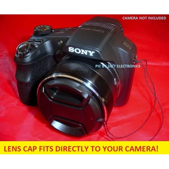 LENS CAP to CAMERA Cyber-shot SONY DSC-HX300 HX350 HX400 H400 HX100 HX200 HX500
