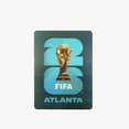 thumbnail image 1 of FIFA World Cup 2026 Host City Soccer Lenticular Magnet - Atlanta, 1 of 4