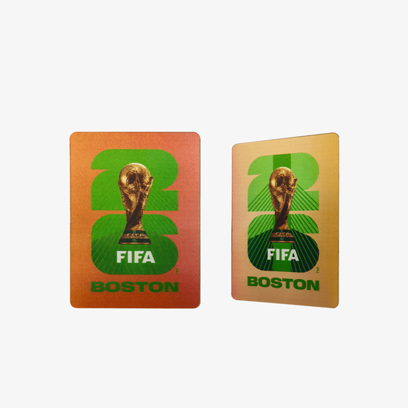 FIFA World Cup 2026 Host City Soccer Lenticular Magnet - Boston