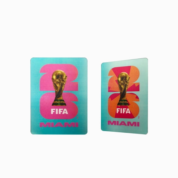 FIFA World Cup 2026 Host City Soccer Lenticular Magnet - Miami