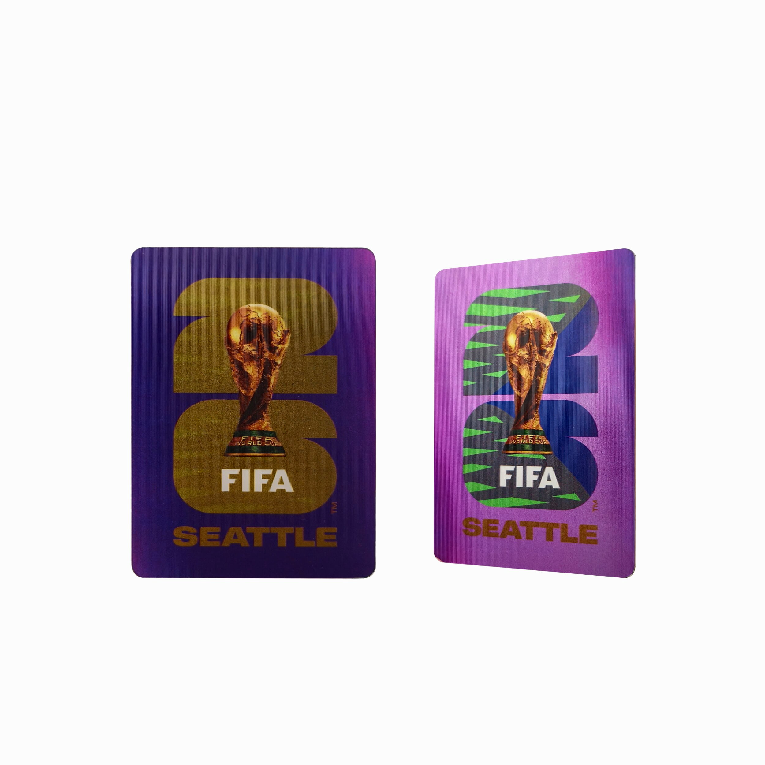 FIFA World Cup 2026 Host City Soccer Lenticular Magnet - Seattle