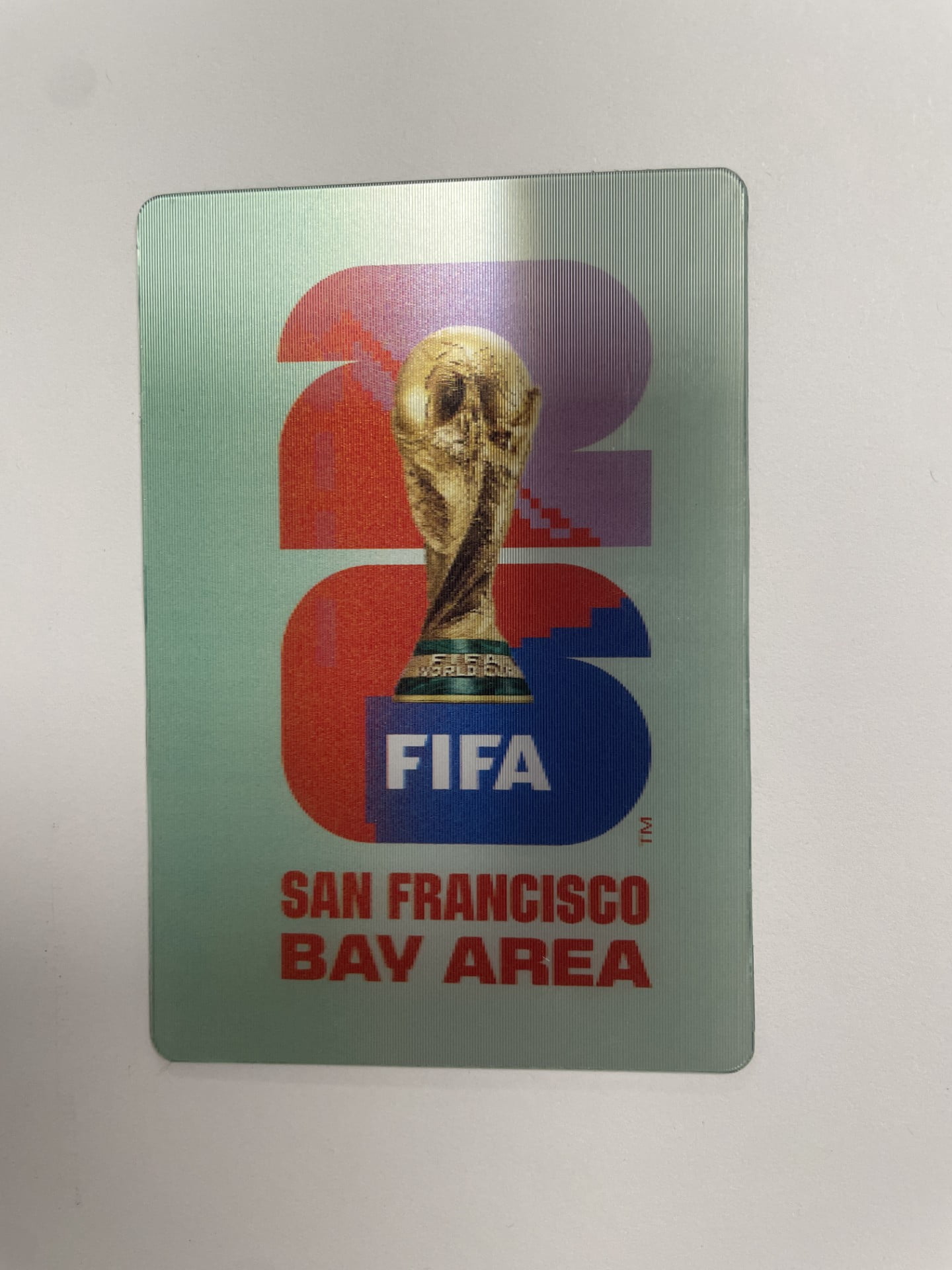 FIFA World Cup 2026 Host City Soccer Lenticular Magnet - San Francisco