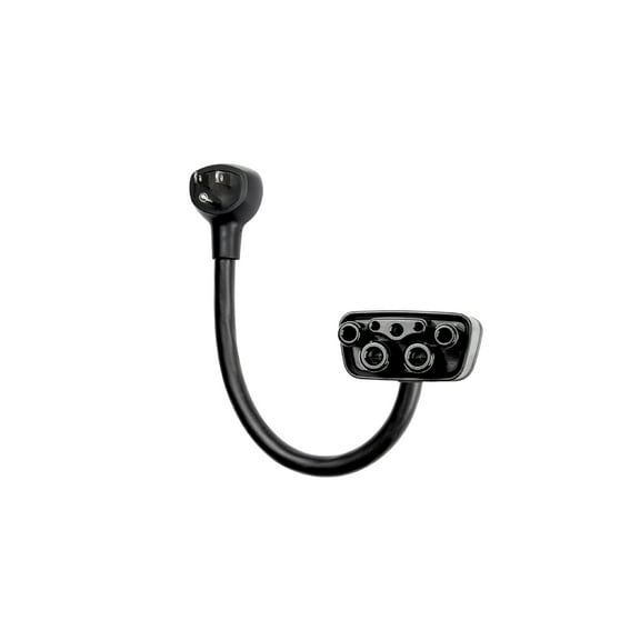 LENZ NEMA 05-15 Adapter for Tesla Gen 2 Mobile Charger, [CHECK OUTLET COMPATIBILITY] Connect Tesla Portable Charger to 120V 5-15 Receptacle at 12 Amp (Length 14 inches)