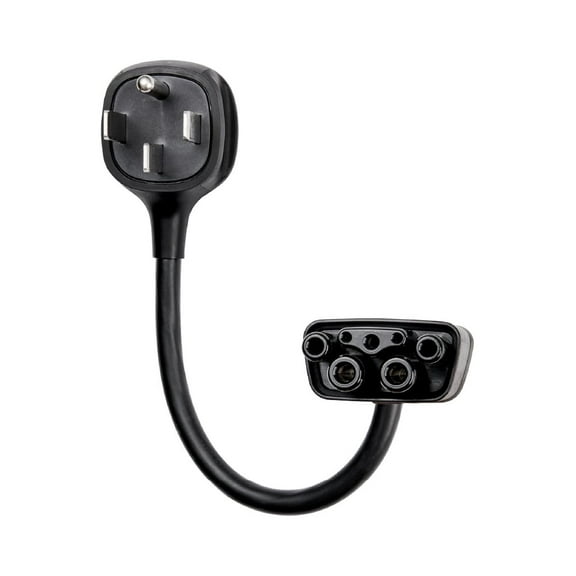 LENZ NEMA 14-50 Adapter for Tesla Mobile Charger Gen 2 & 3, plugs into 240V 14-50 Outlet 32 Amps, 16-inch (Verify Fit before Purchase)