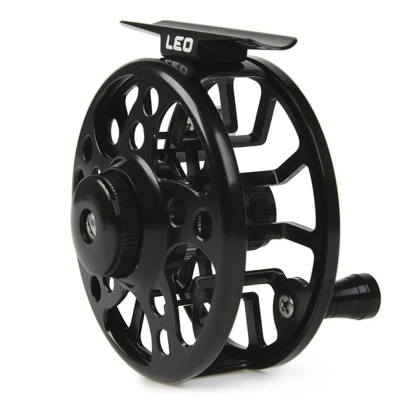 LEO FISHING Aluminum Alloy Fly Fishing Reel 2+1 Ball Bearing with Left Right Interchangeable 3/4 5/6 7/8 Weight Options