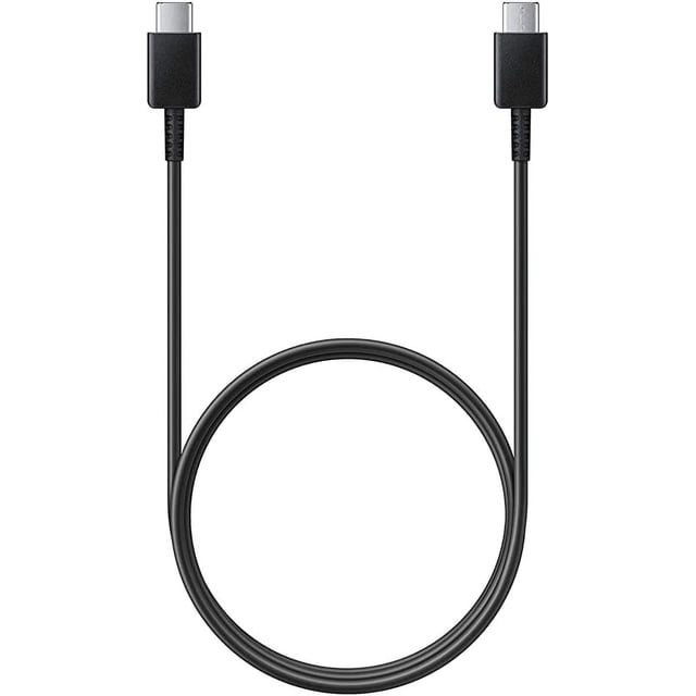 Samsung Galaxy USB-C to USB-C Cable - Black, US Version, OEM - Walmart ...