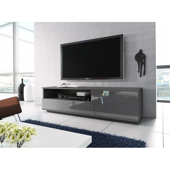 LEON 2 modern 54" gray TV Stand